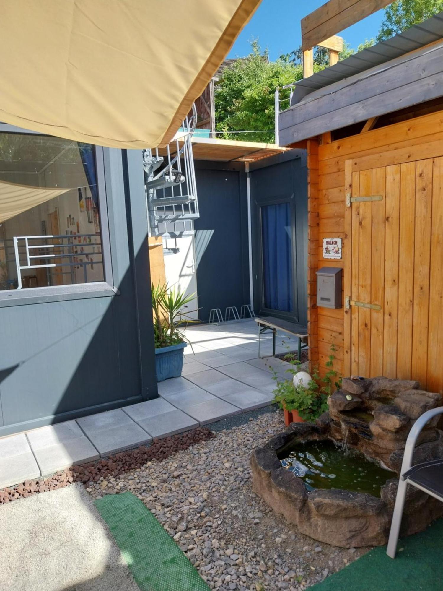 Kreativhof Biotopia Radapart Creglingen Bagian luar foto